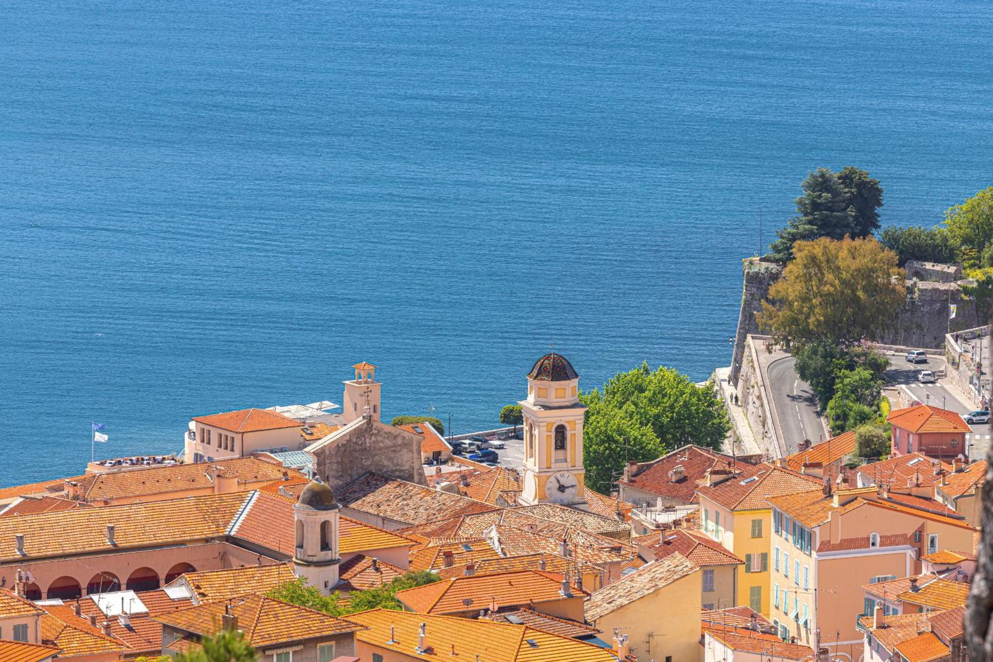 Extraordinary Sea View - 1 Bdr With Ac Apartment Villefranche-sur-Mer Exterior photo